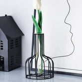Hollow Iron Decorative Vase